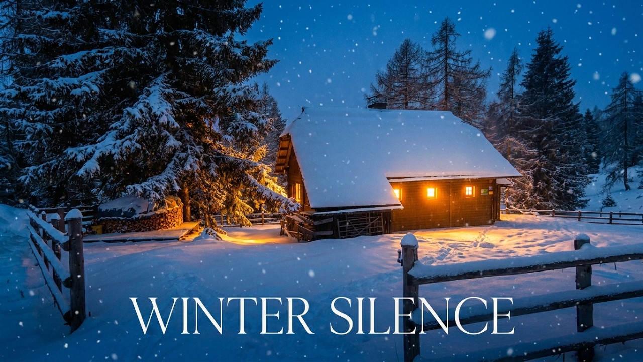 Winter Cabin Retreat in the Austrian Alps | Cozy Forest Getaway:オーストリア・アルプスの冬のキャビンリトリート｜森の中の居心地の良い休暇