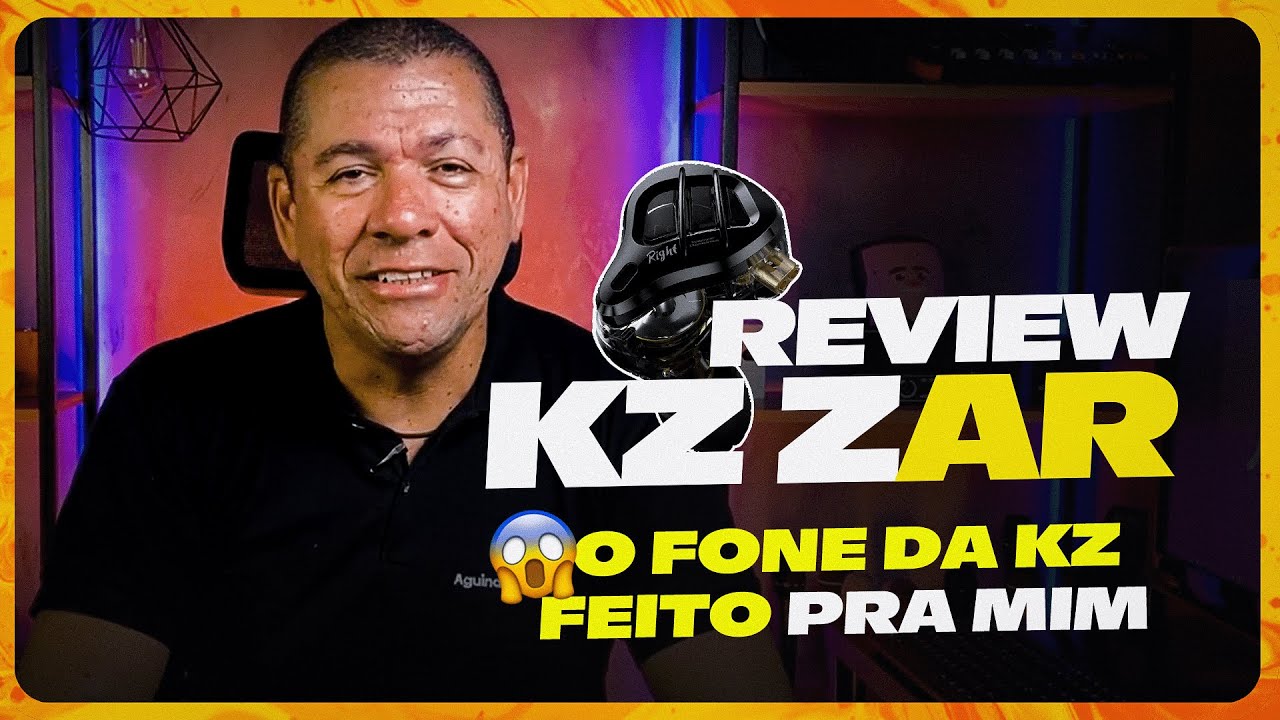REVIEW KZ ZAR NOVO FONE KZ | Aguinaldo Ramos