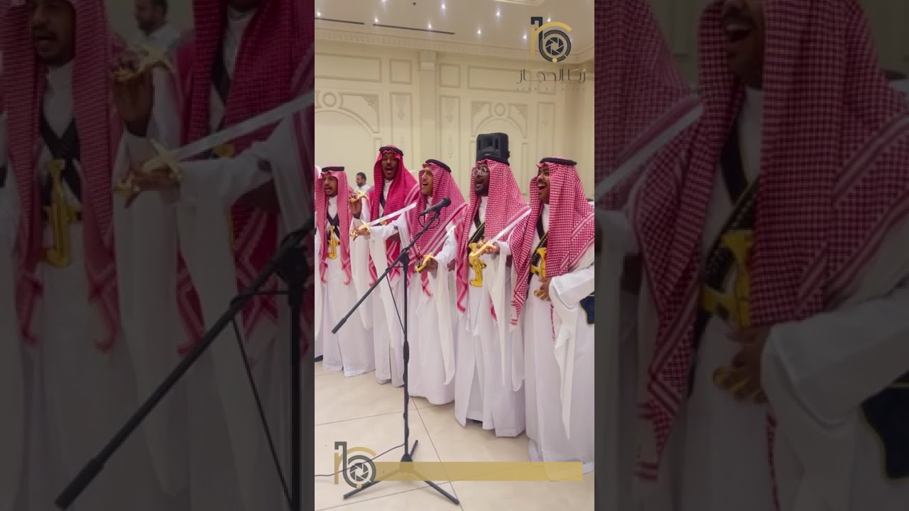 سنابات زواج العضياني - قاعة زفاف - عرضة سعودية وسامري