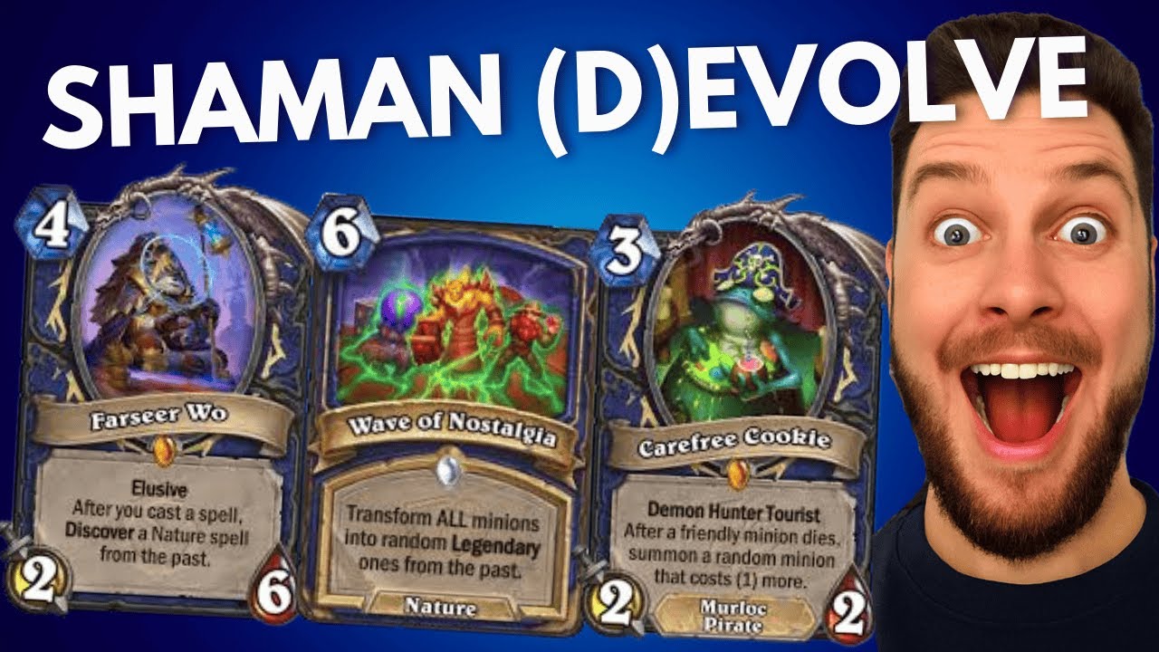 From Useless 1/1s to Legendary Monsters! Wave of Nostalgia Shaman Is INSANE (Hearthstone)