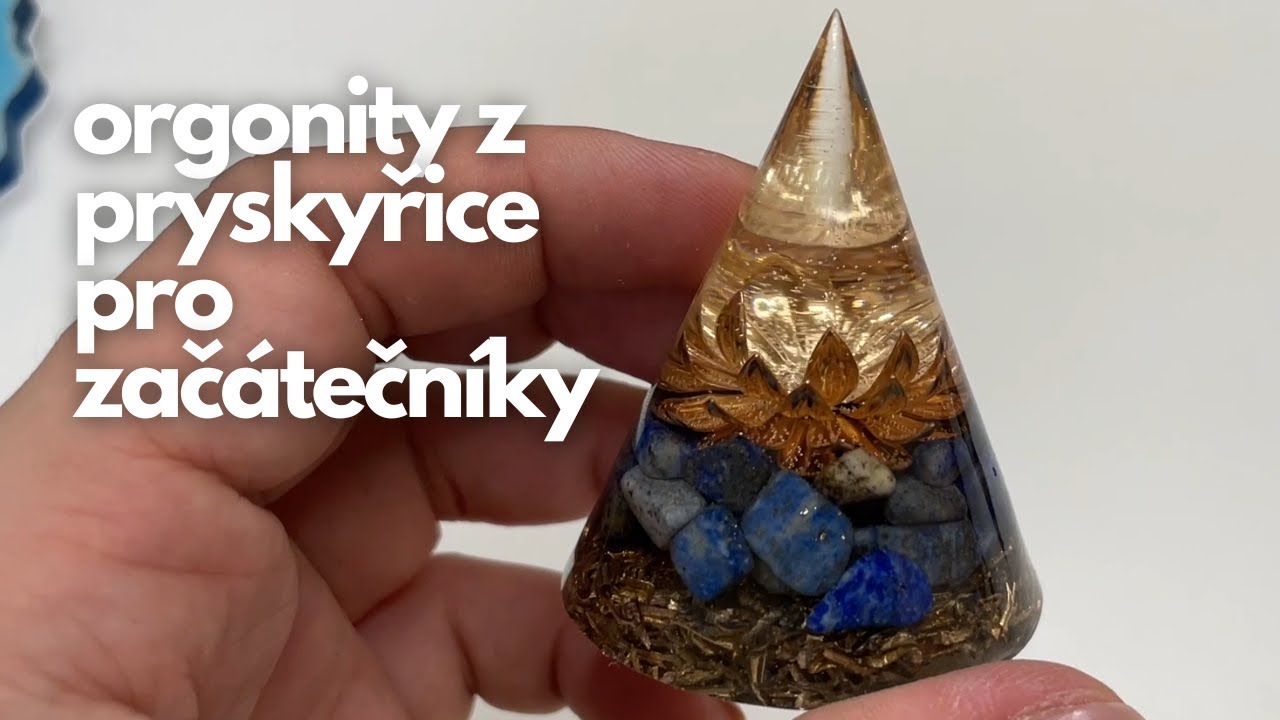 Návod jak na orgonity z pryskyřice | Resin Studio