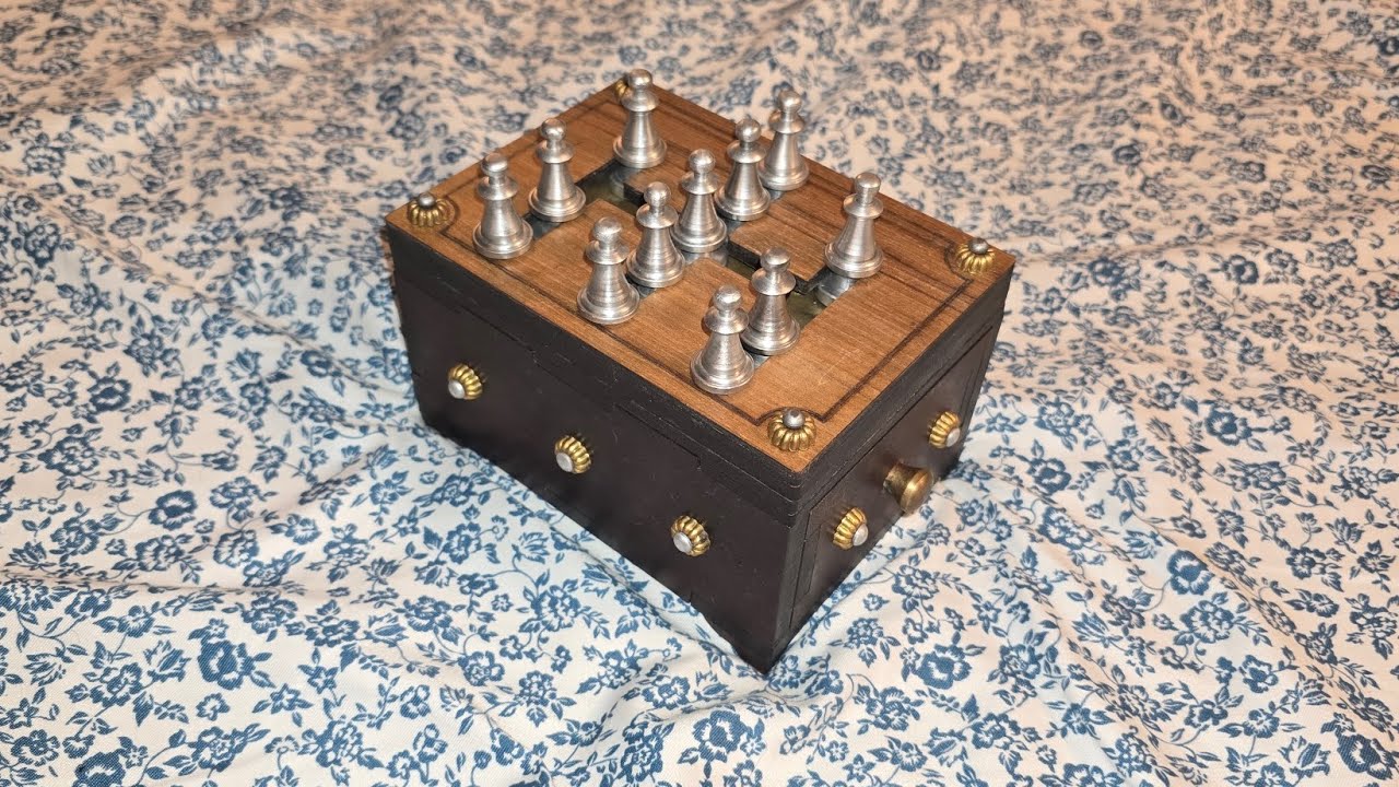 Chess Box puzzle by Constantine solve