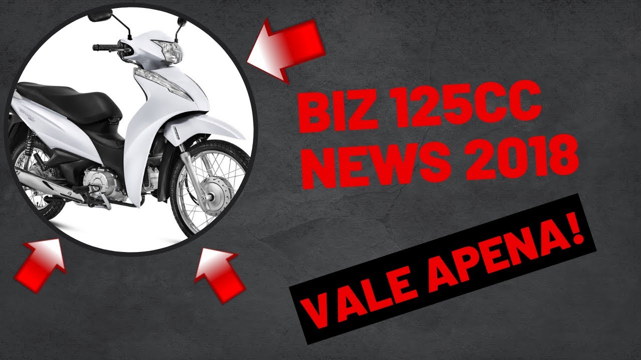 Biz 125 2018 novidades !