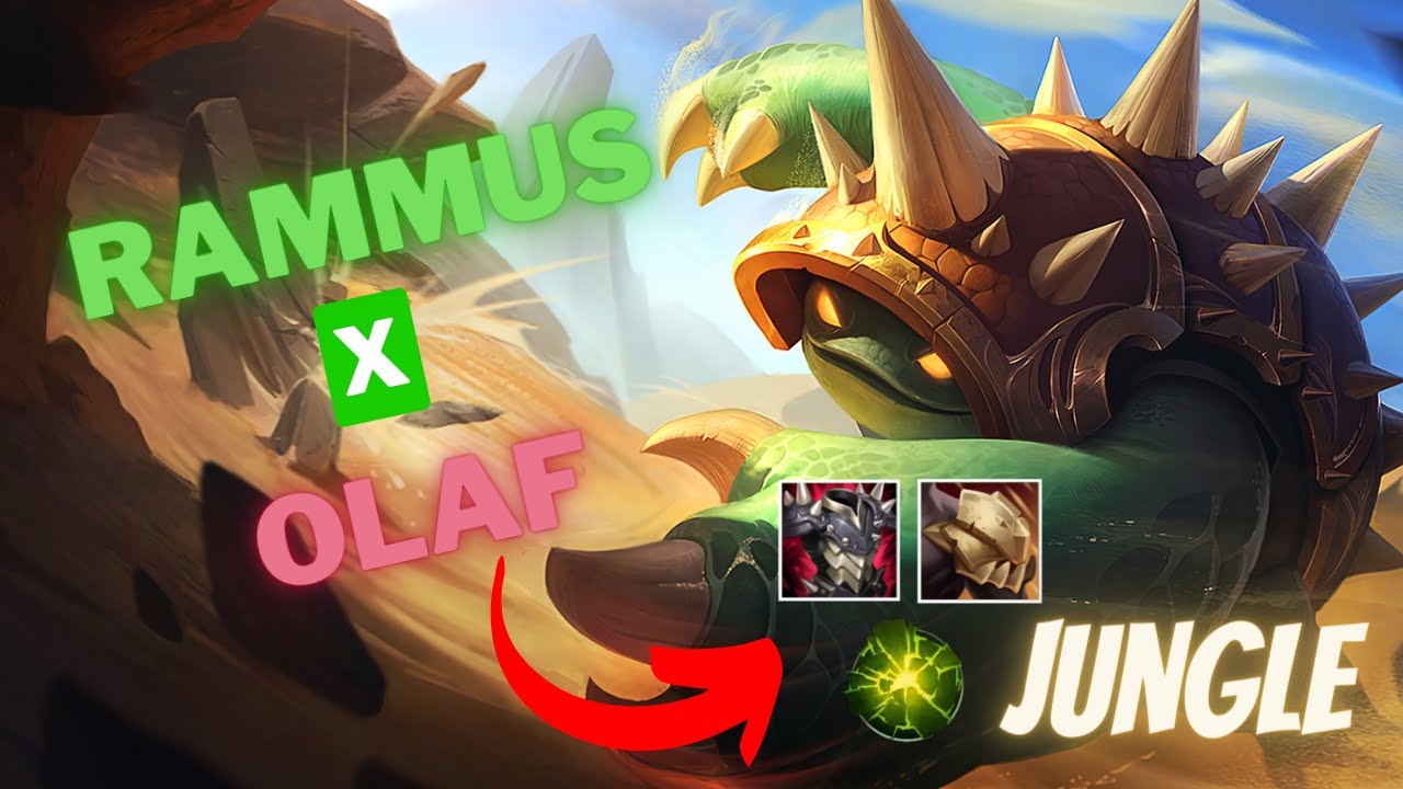 Rammus vs Olaf - Jungle Wild Rift - Game Play