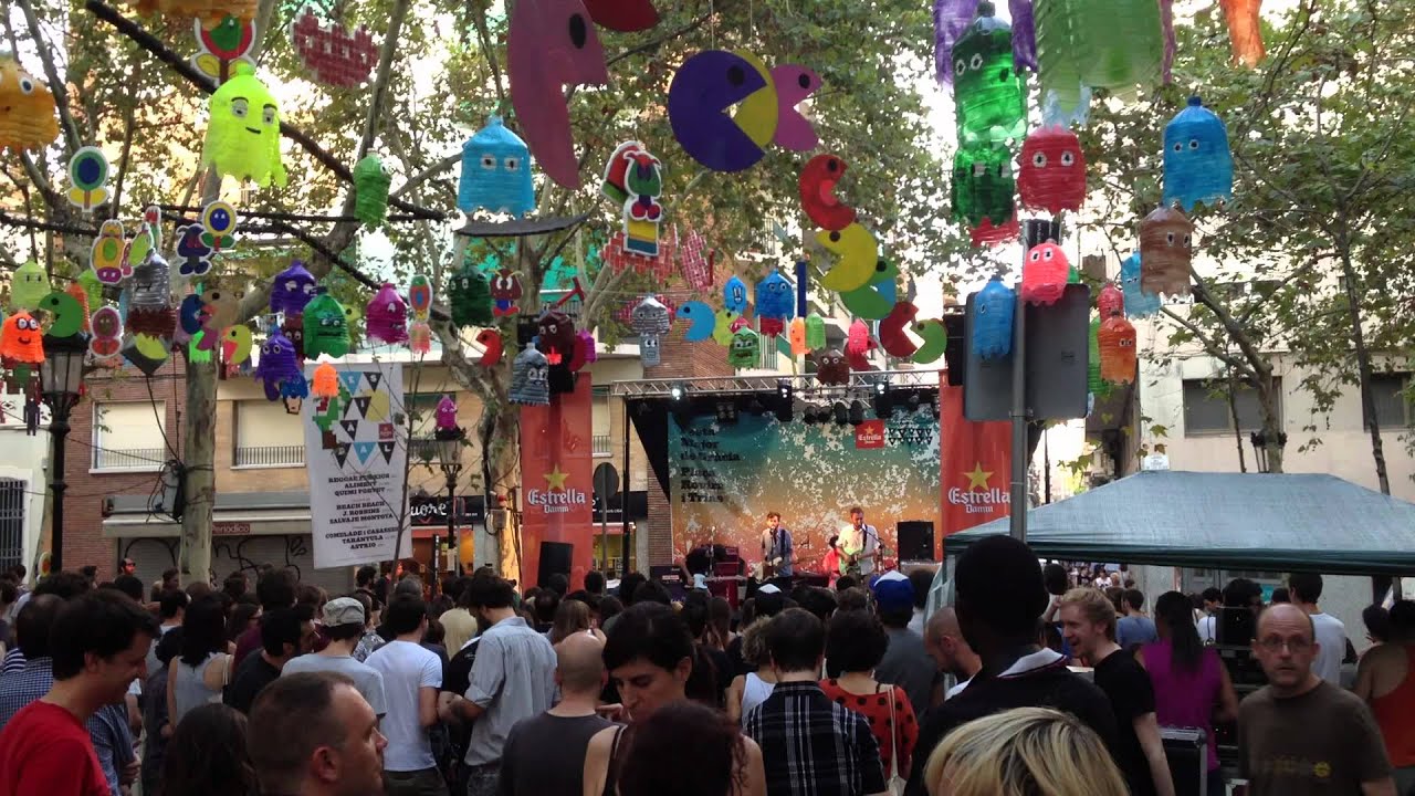 Beach Beach at Barcelona street festival