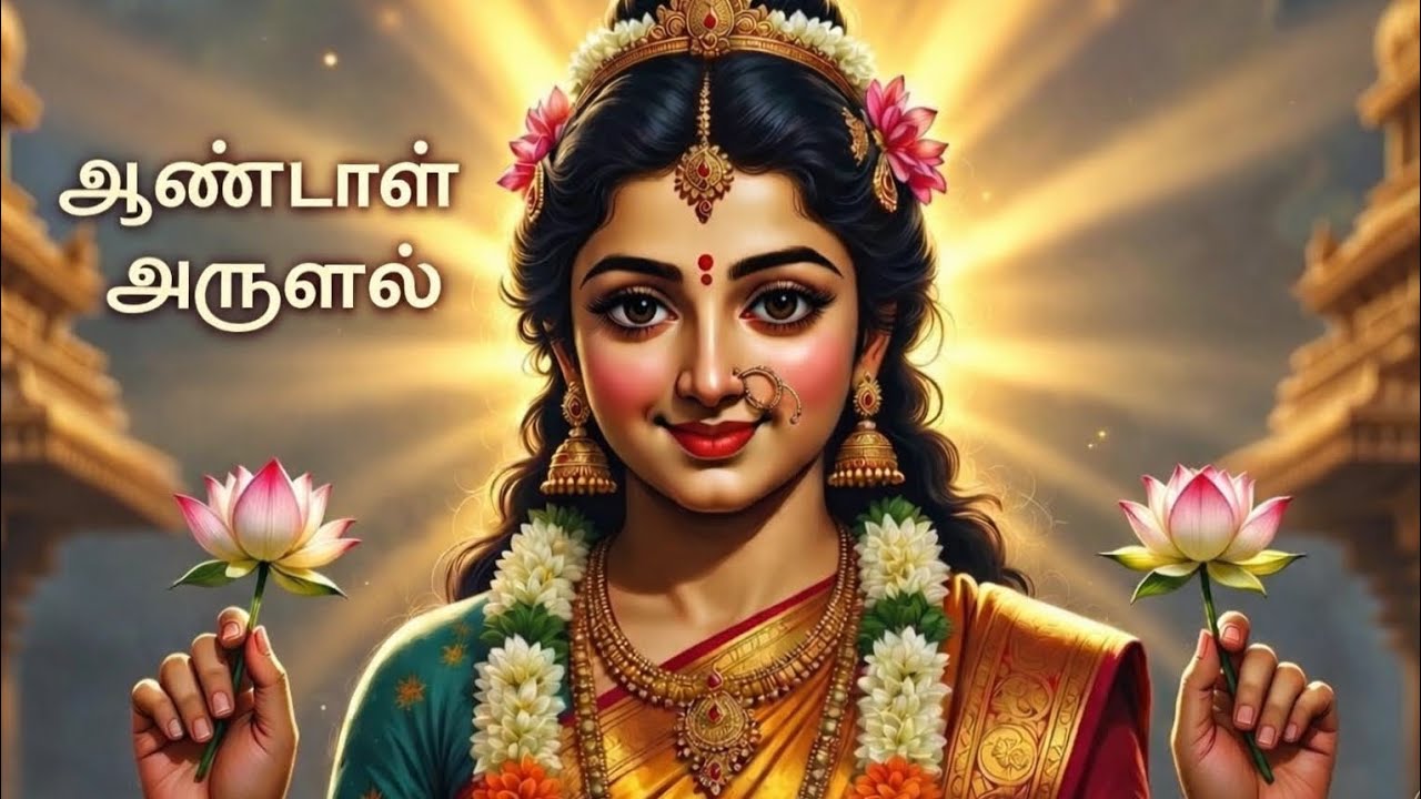 ஒவ்வொரு வரியிலும் ஆண்டாள் அருள் | திருப்பாவை Lyrics மார்கழி ஸ்பெஷல் @Unique Spritiual World 