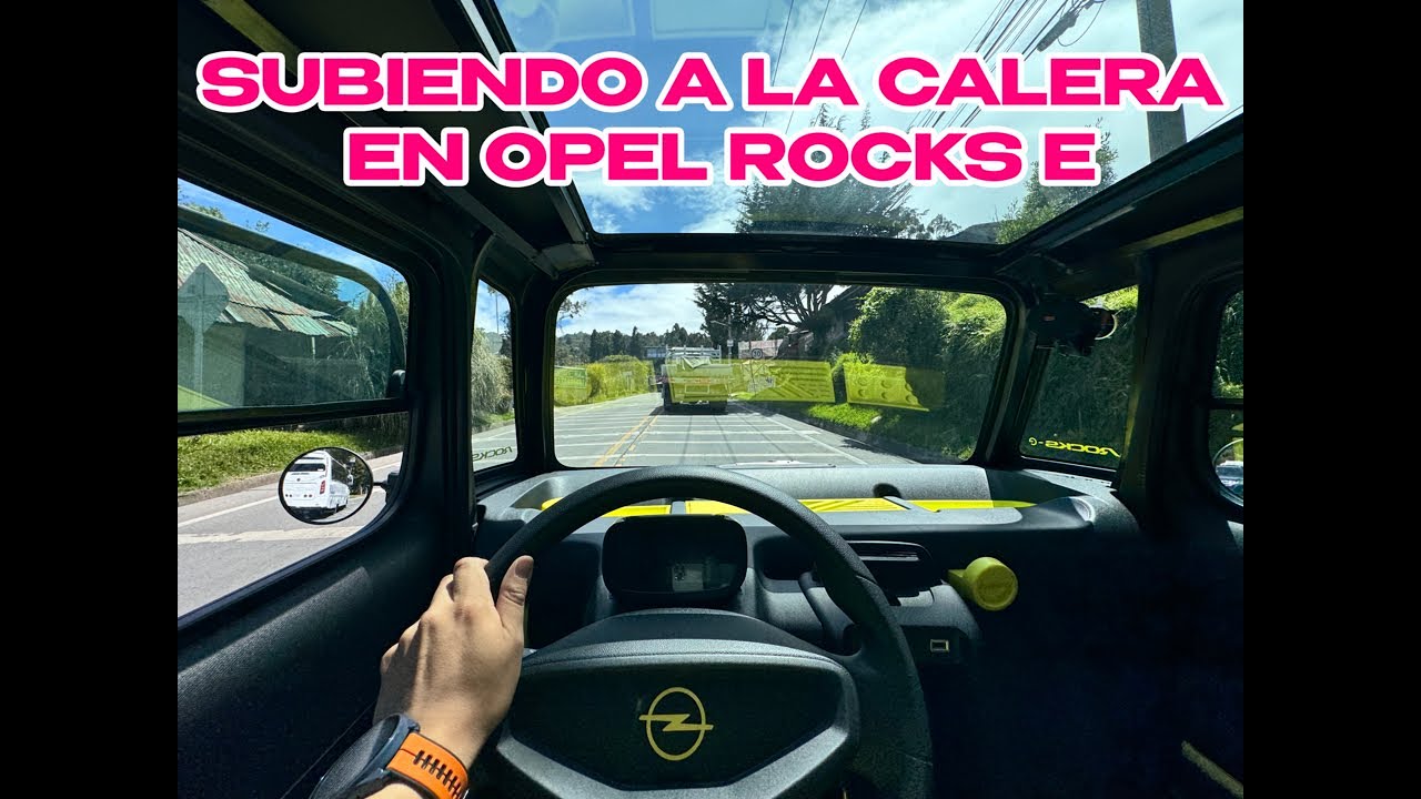 AVENTURA EN OPEL ROCKS E: SUBIENDO A LA CALERA