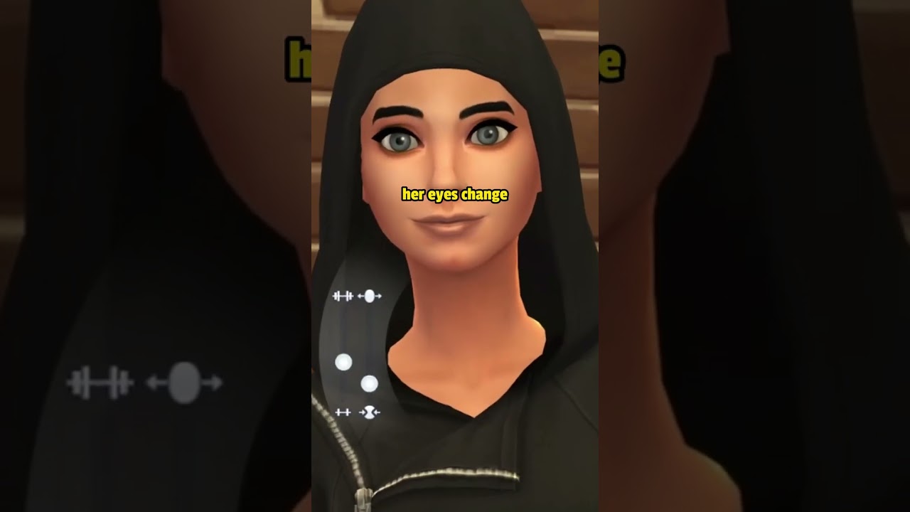 Anyone else notice this bug in The Sims 4 Goth Galore Kit? #TheSims4