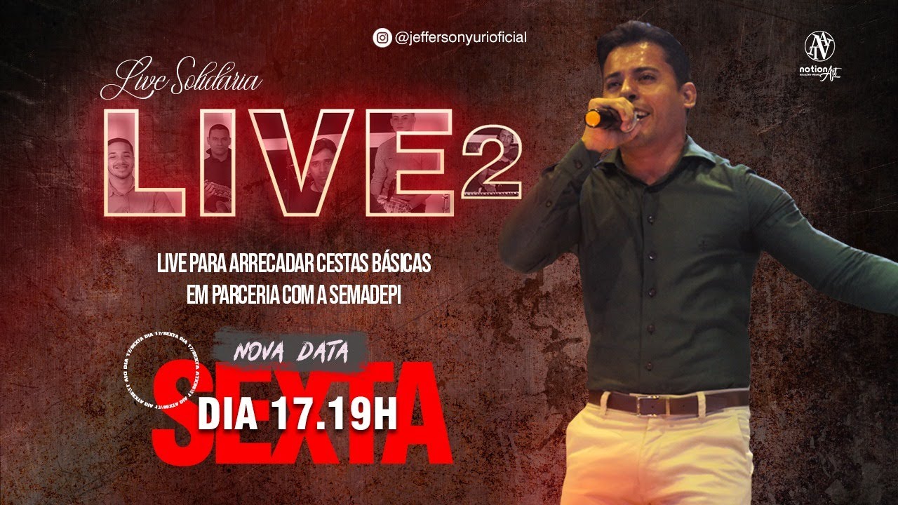 Jéfferson Yuri e Banda Live Beneficente 2 #ficaemcasa e #adoracomigo