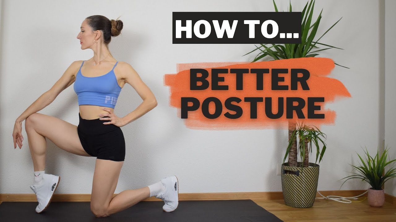 How to fix rounded posture in 10 minutes(NO EQUIPMENT EXERCISES)