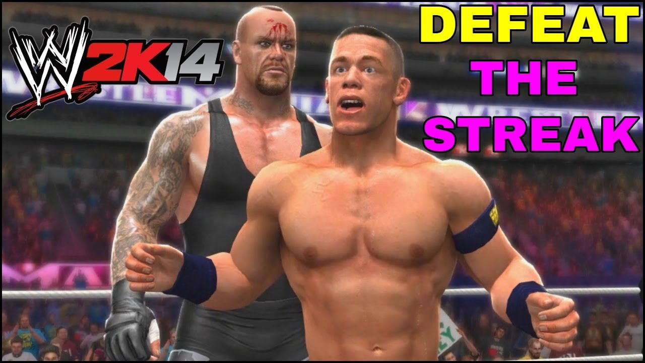 WWE 2K14 DEFEAT THE STREAK Gameplay - WWE 2K14 Gameplay END THE STREAK ||