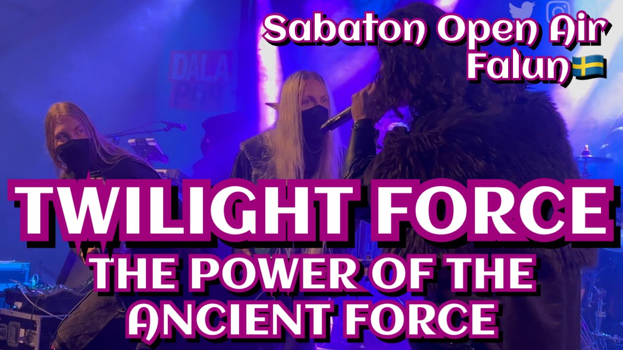 Twilight Force - The Power of the Ancient Force @SabatonOpenAir, Falun🇸🇪 August 3, 2022 LIVE HDR 4K