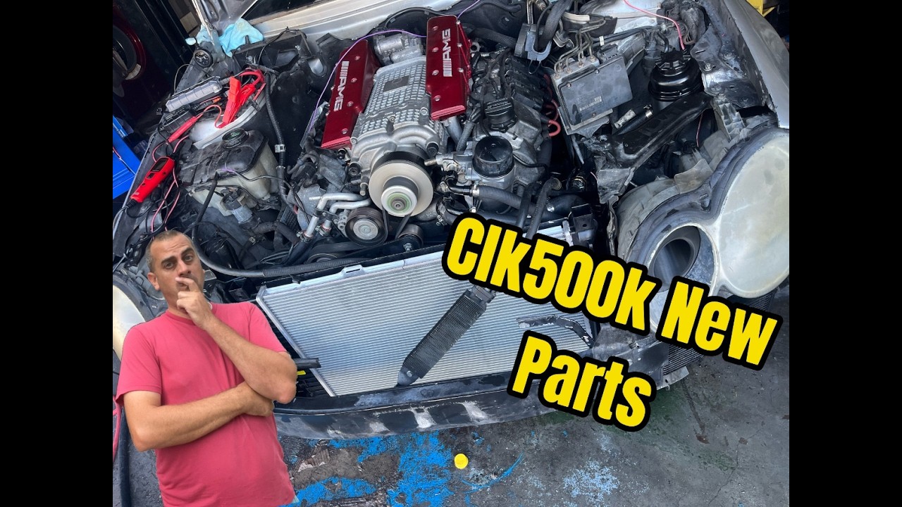 M113k In A Clk500 Gets Plumbing (Day 3)