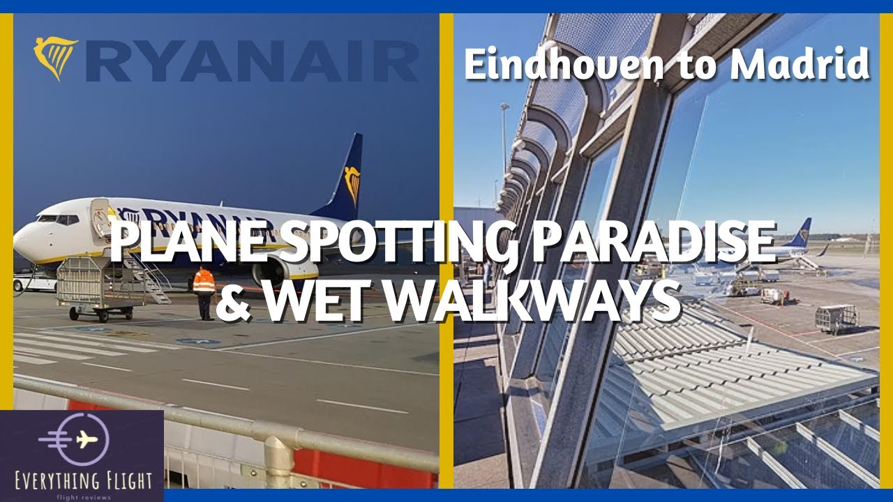 Ryanair's Boeing 737 Adventure | Eindhoven to Madrid Flight Review
