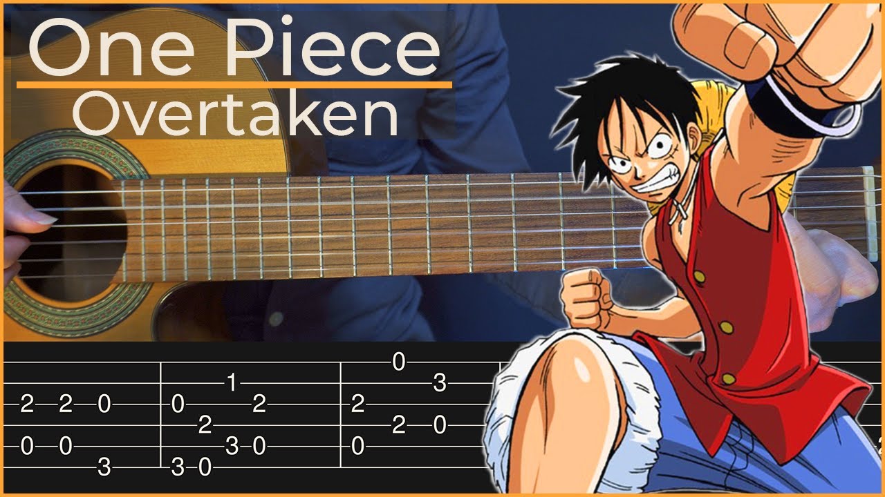 One Piece - Overtaken (Simple Guitar Tab)