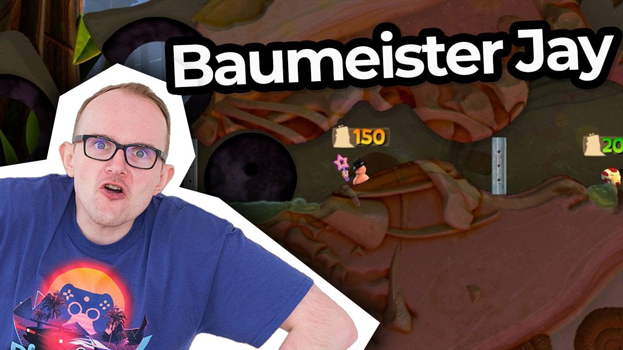 Jay hockt in seinem Bunker | Worms Clan Wars