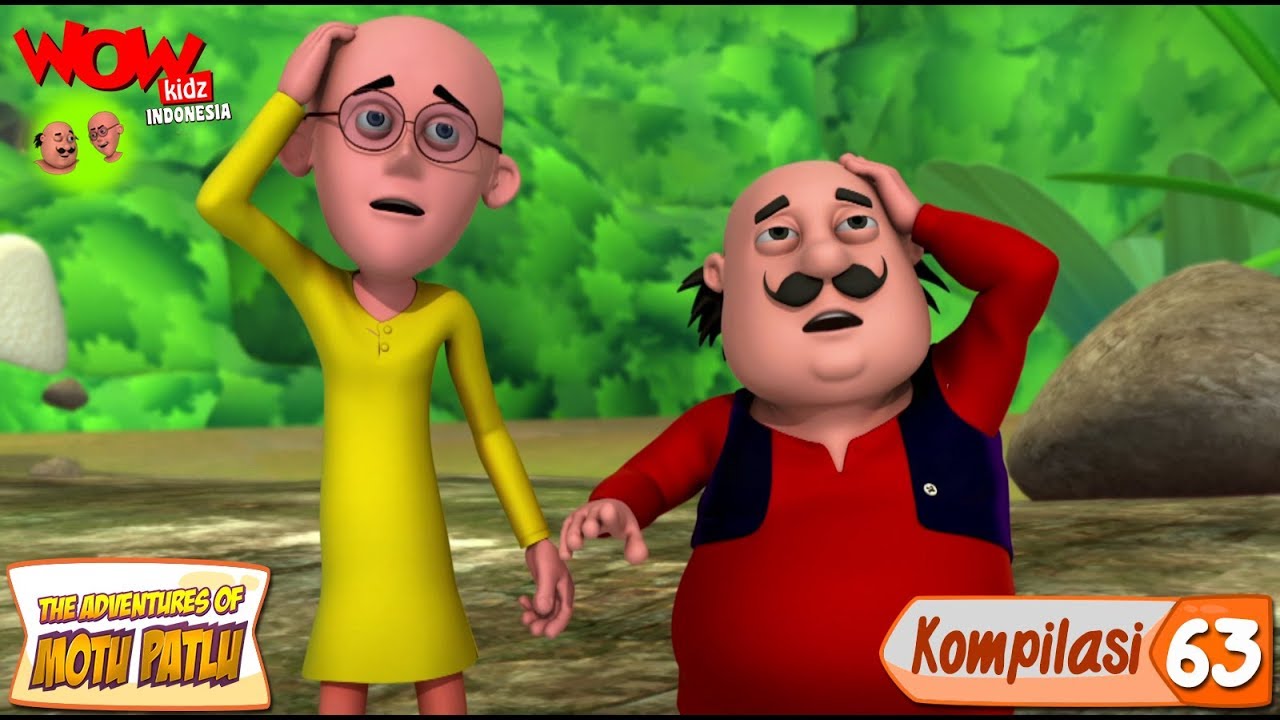 Kompilasi - 63 | Motu Patlu dalam Bahasa - Animasi 3D Kartun | WowKidz Indonesia