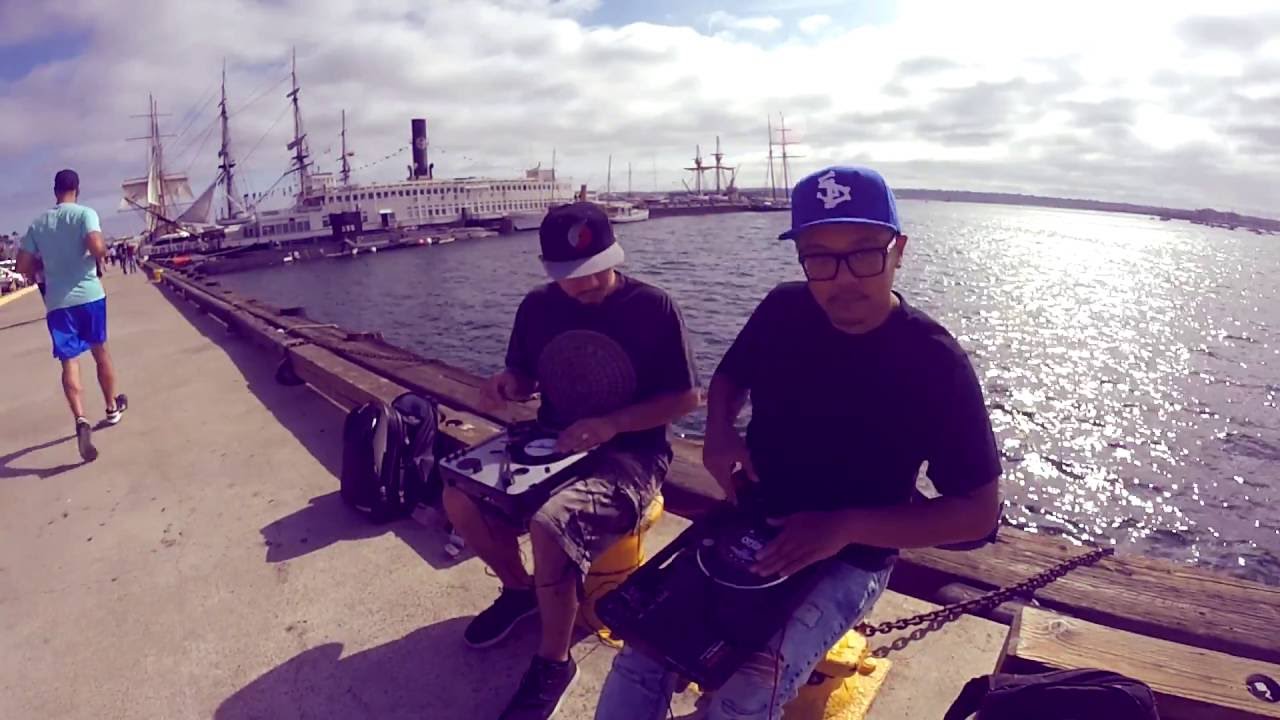 DJ FlipFlop & Rayted R - Crazy Hair Cuts / Downtown ,San Deigo  @ Harborview