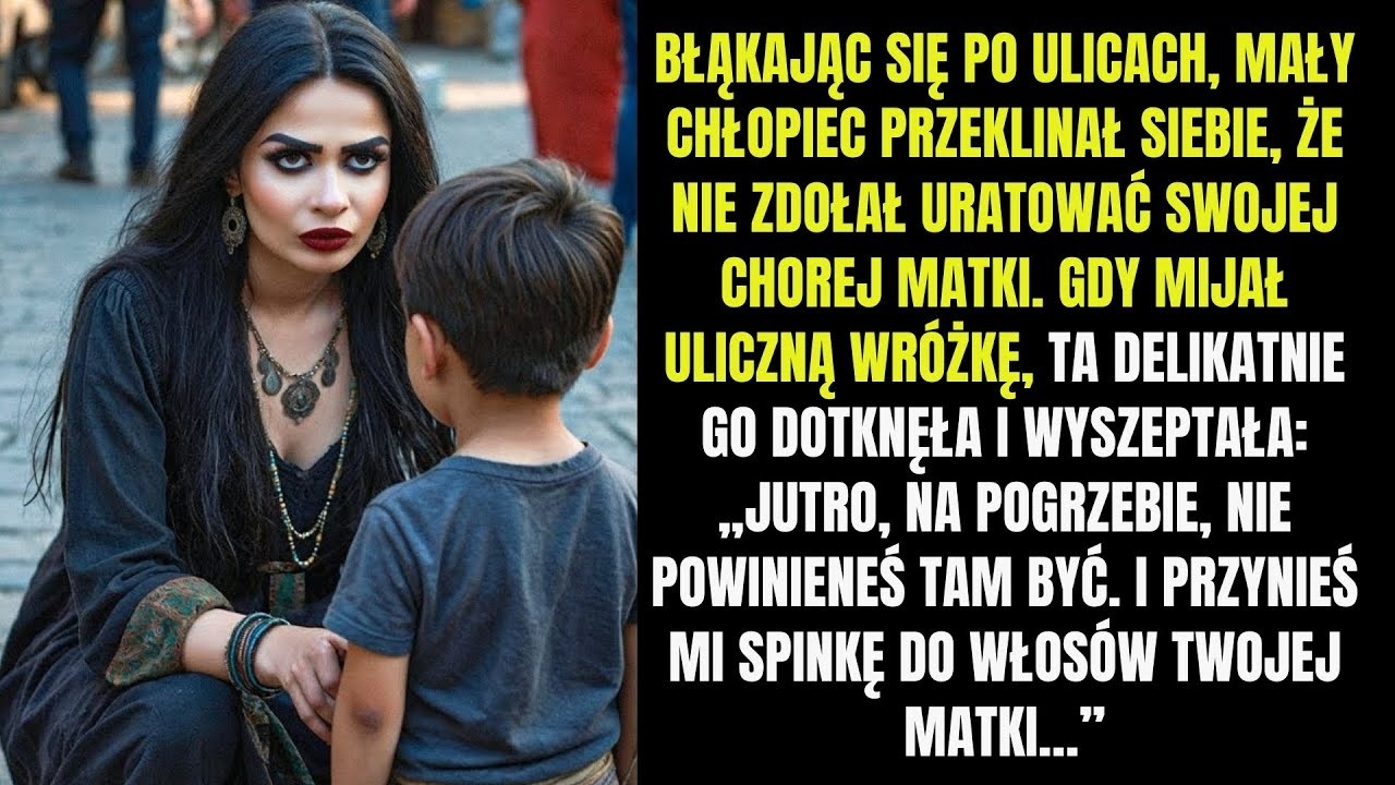 Jutro na pogrzebie nie powinno cię tam być  I przynieś mi spinkę do włosów swojej mamy   ”