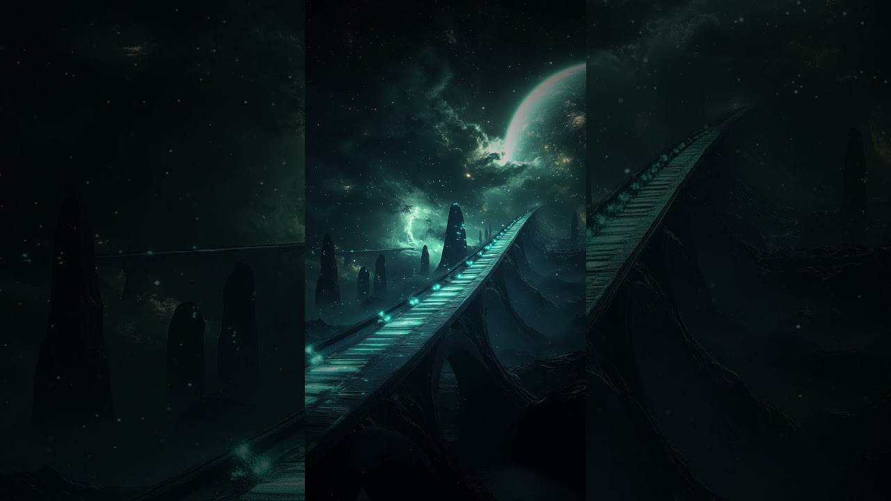 Epic Cosmic Bridge Ambience | Mystical Journey Through the Stars