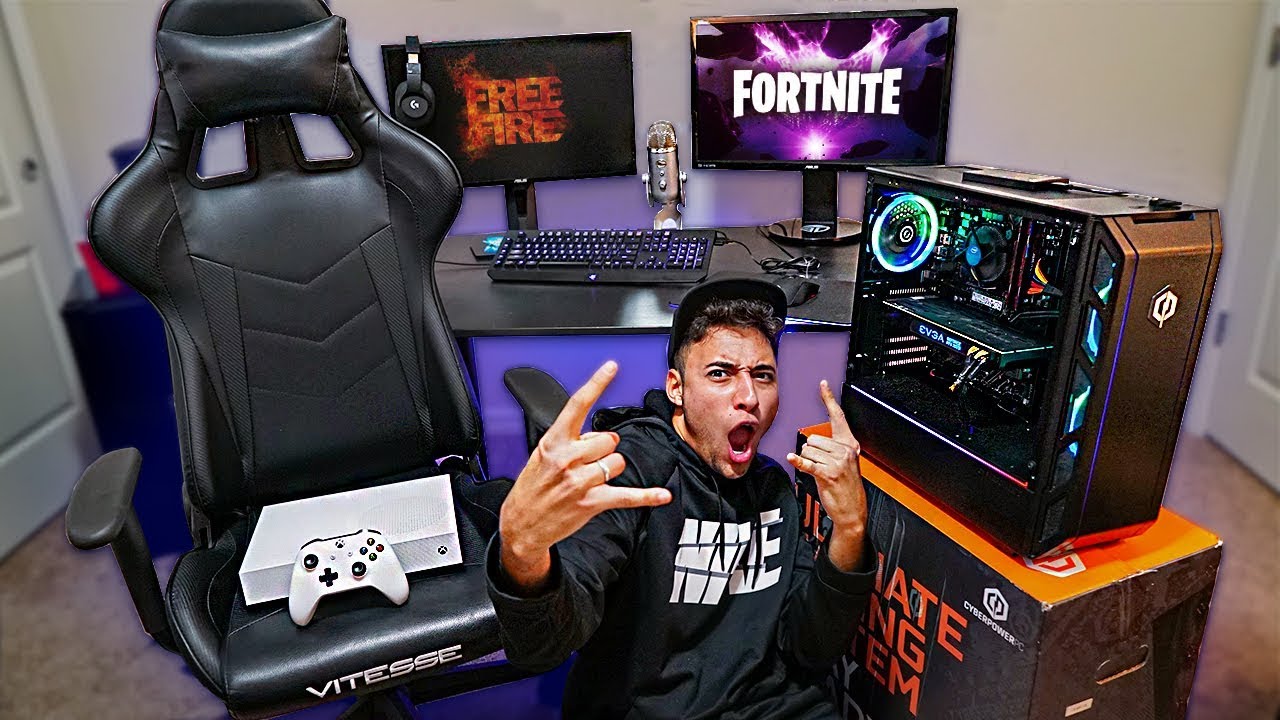 MEU NOVO QUARTO GAMER NOS ESTADOS UNIDOS *2020*
