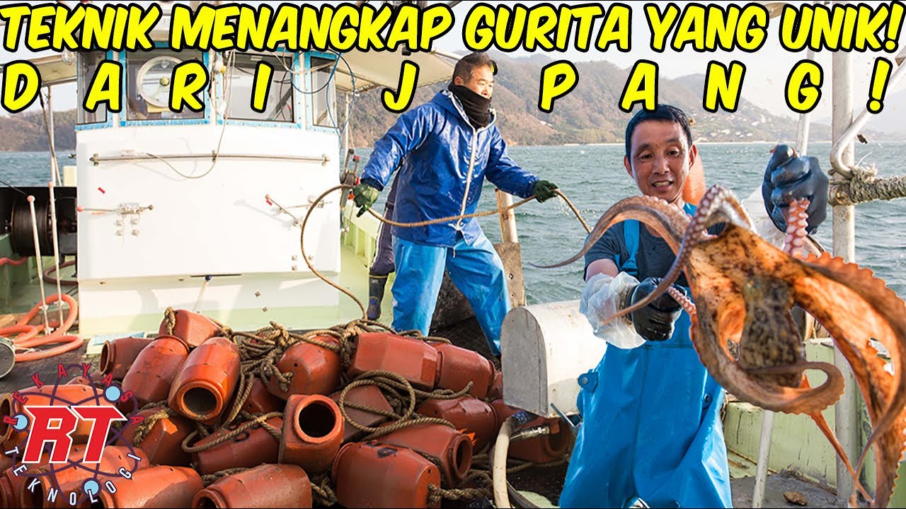 RAHASIA NELAYAN JEPANG MENANGKAP GURITA | TEKNIK TRADISIONAL DENGAN POT TANAH LIAT!