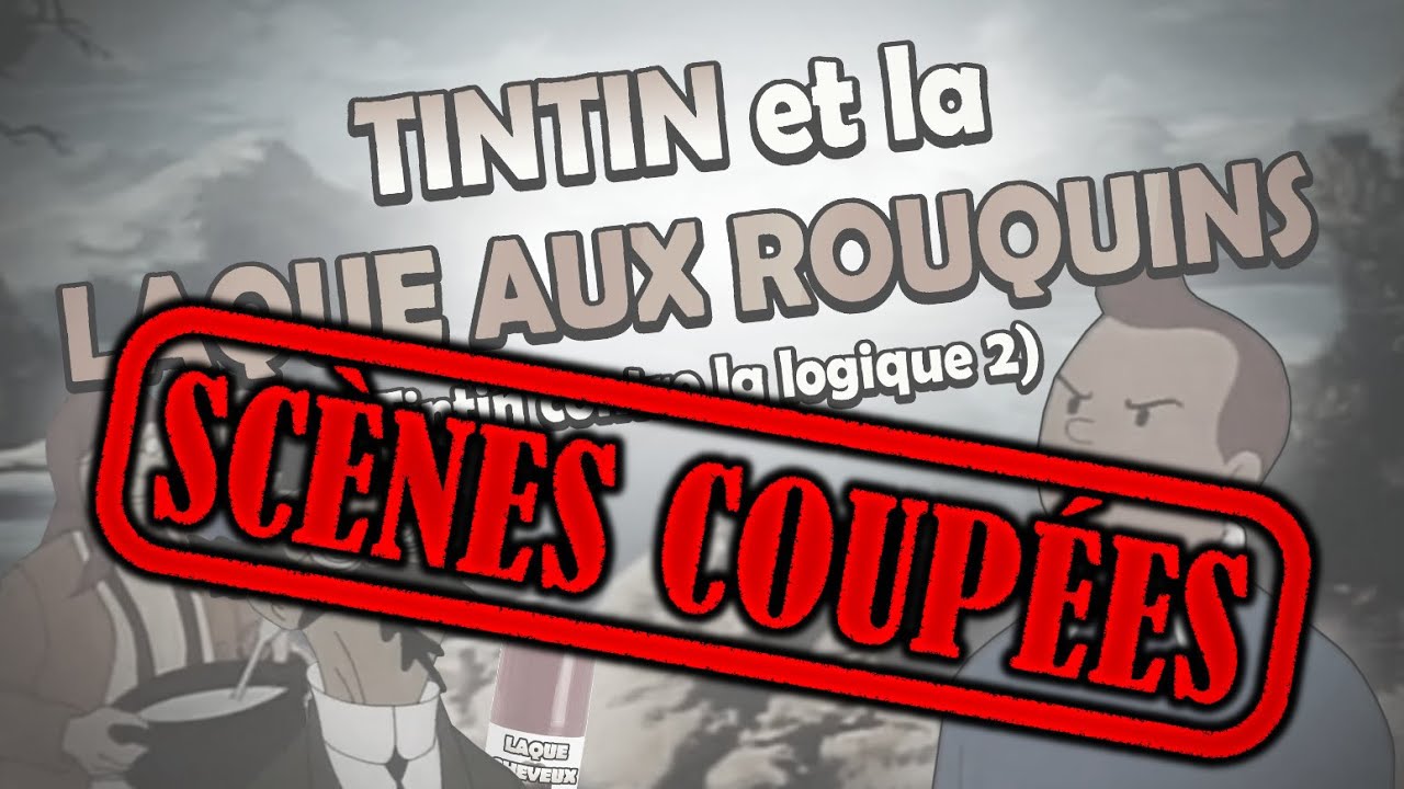 SCÈNES COUPÉES | [YTP]FR - Tintin et la laque aux rouquins