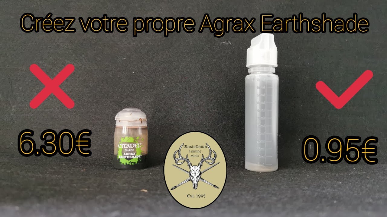 Trucs et astuces : créer votre Agrax Earthshade + annonces