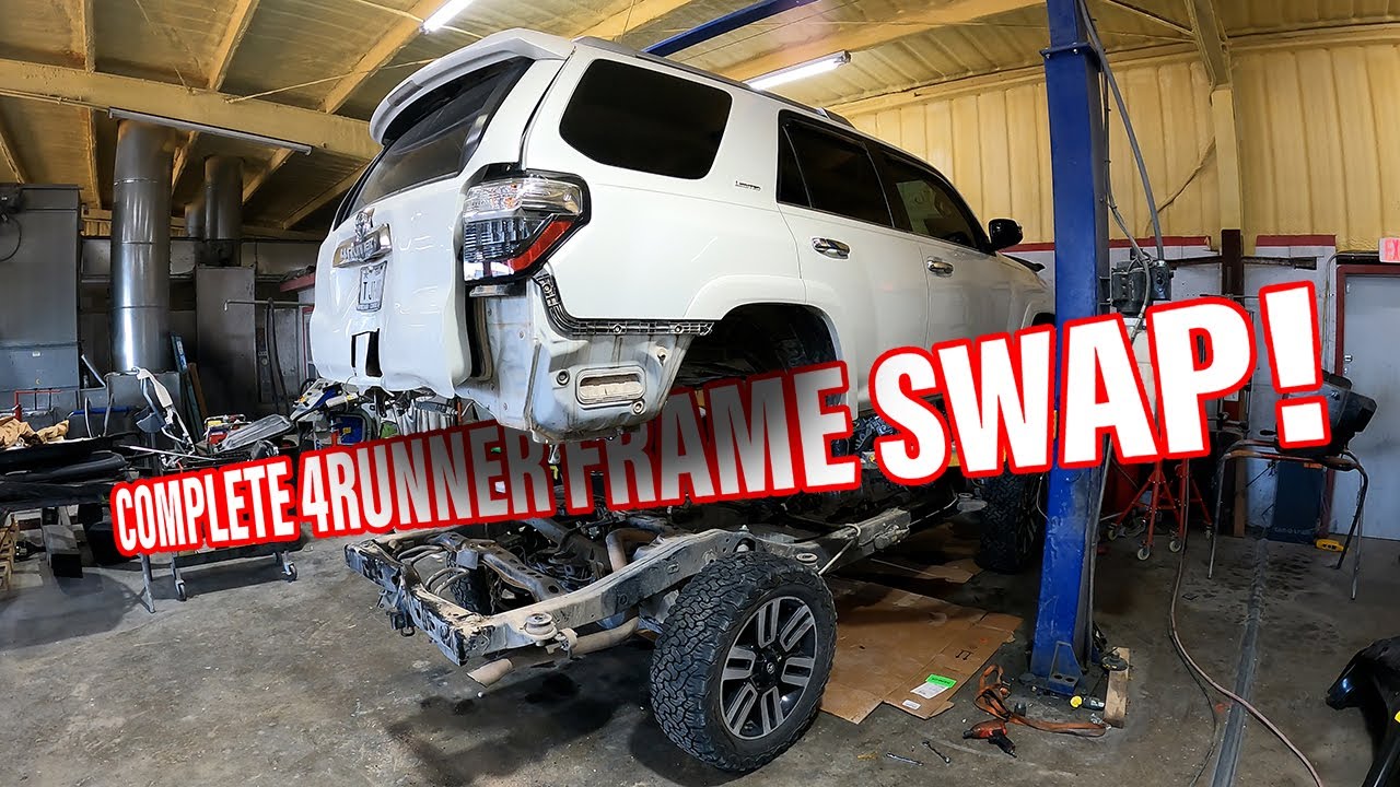 Complete frame swap on this Toyota 4Runner!