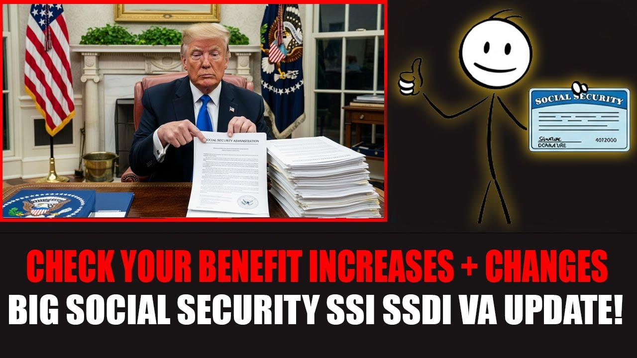 Social Security, SSI, SSDI, VA Mega Update &mdash; Big Raises + Rules Changes & January 2026 Checks