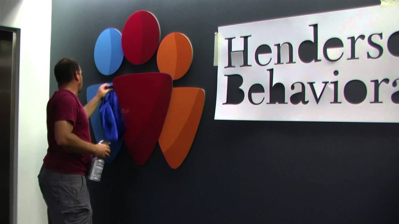 Lobby Logo & Letters Installation