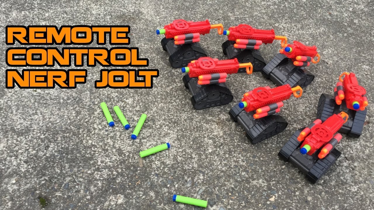 $5 Wireless RC NERF TANK! Time to build an ARMY! | Walcom S7