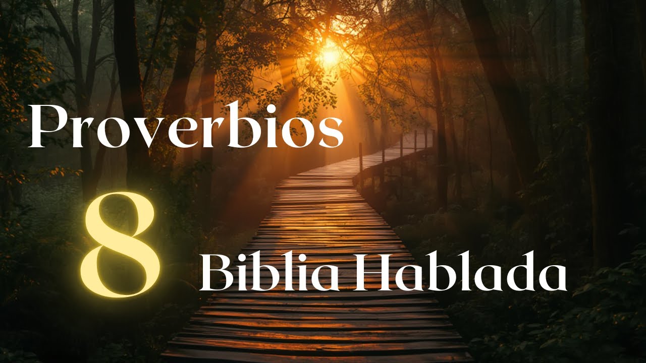 PROVERBIOS CAPÍTULO 8 - BIBLIA HABLADA PARA REFLEXIONAR, ORAR Y MEDITAR