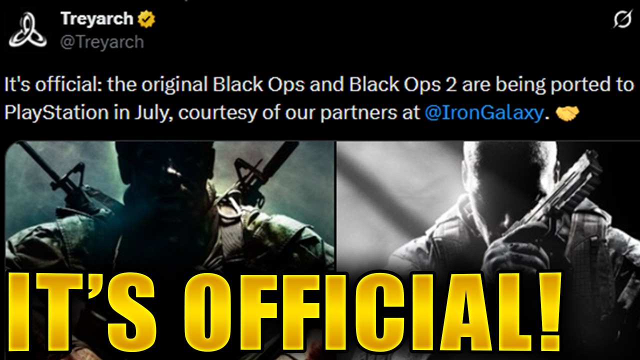 Treyarch ПОДТВЕРДИЛА порты Black Ops 1 и 2 + новости по Xbox/PC! (PlayStation 4/5)