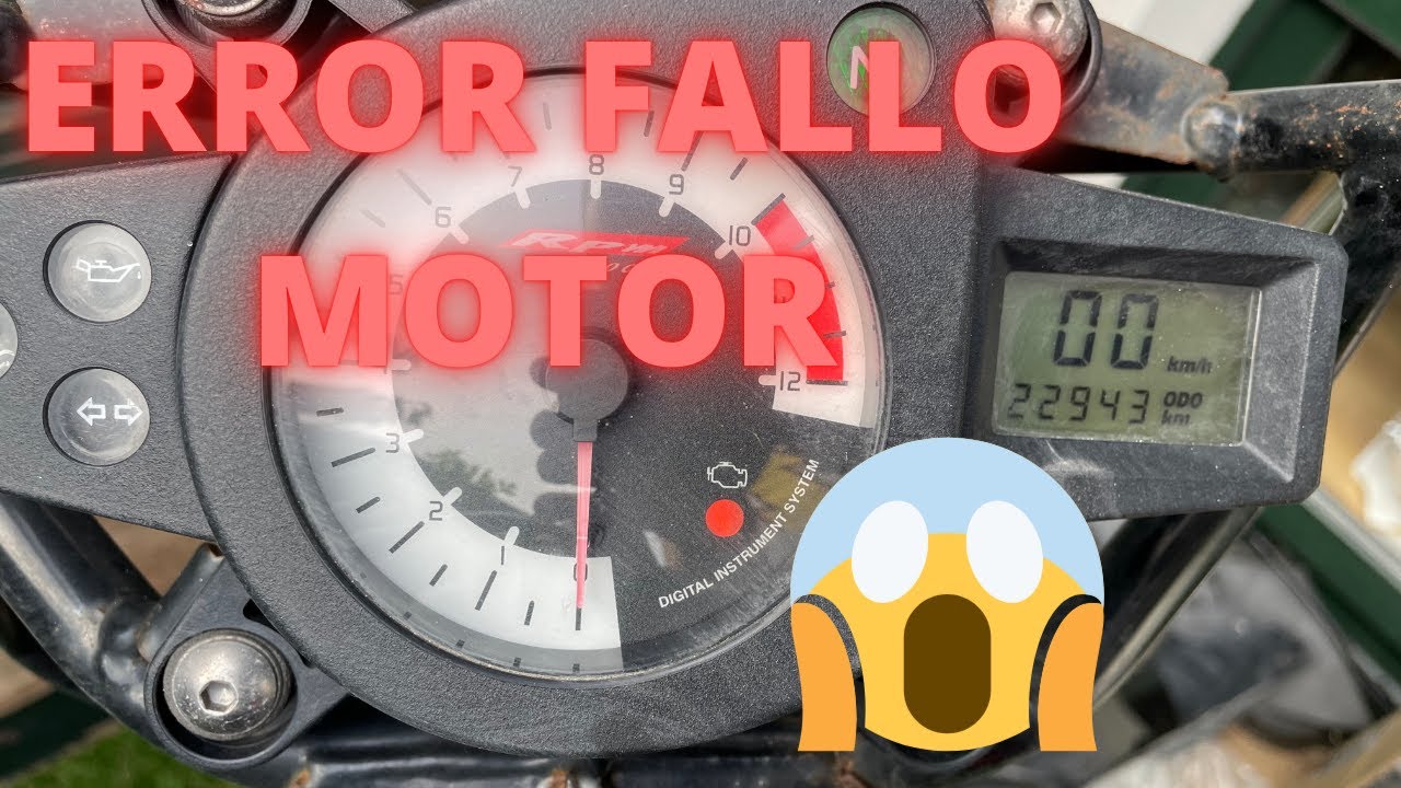 Luz avería fallo motor Yamaha TZR 50