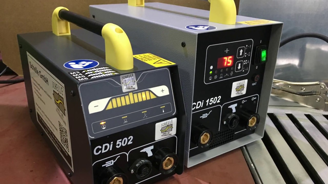 CD-studs welding with stud welding machines