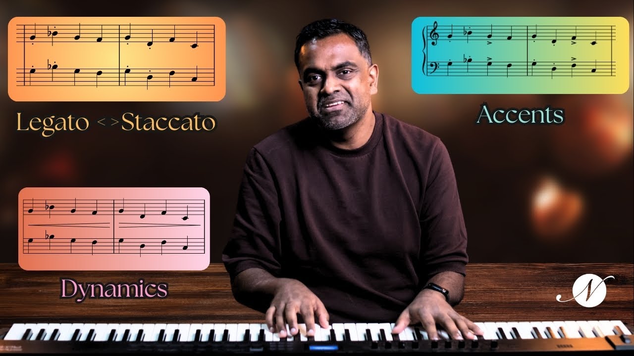 The Keys to Expressive Piano Playing ✨ Legato, Staccato, Accents & Dynamics 🎹