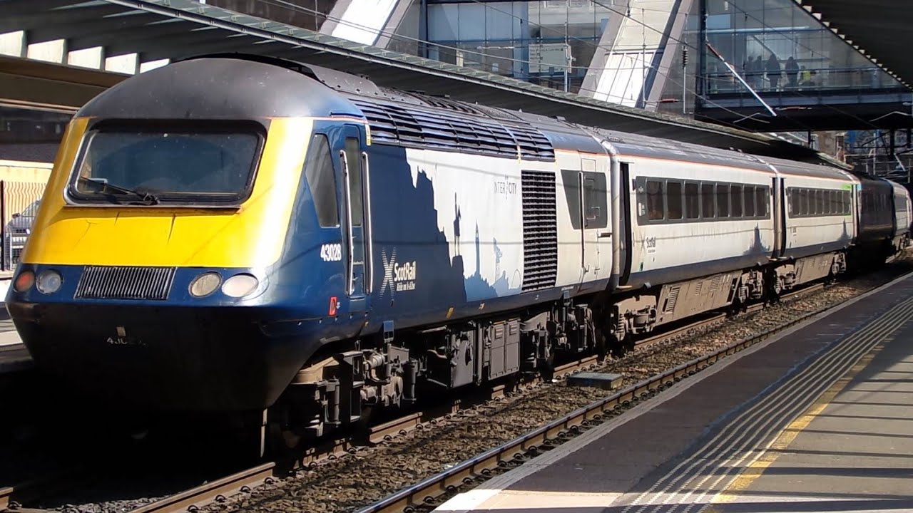 Trains at Haymarket - 23/05/2025