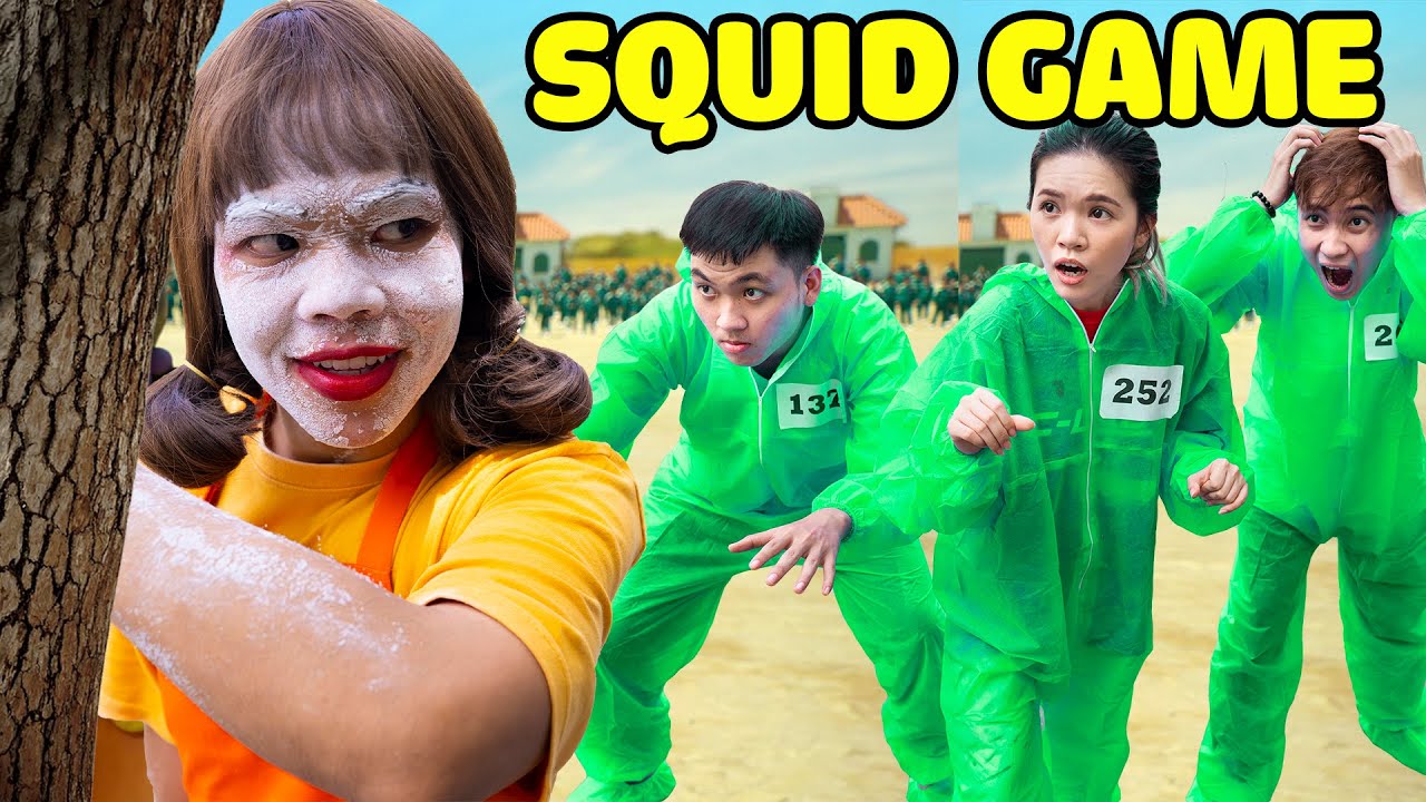 TRÒ CHƠI CON MỰC (SQUID GAME) | NGƯỜI CUỐI CÙNG THẮNG 10 TRIỆU | SUNNY TRƯƠNG
