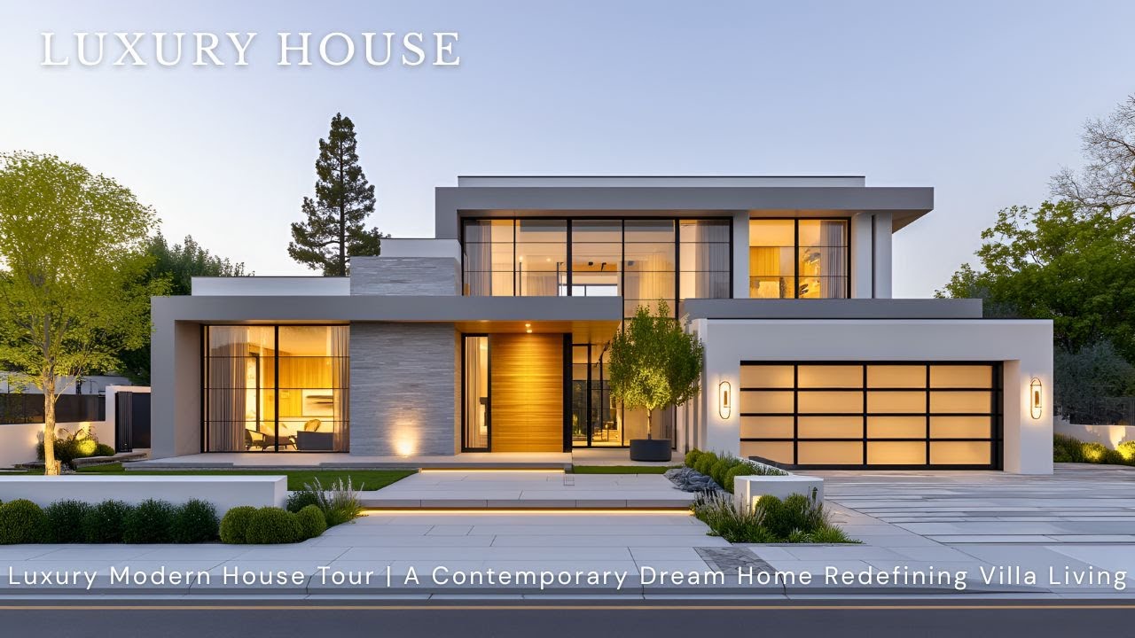 Inside a Luxury Modern House | Contemporary Dream Villa with Stunning Design