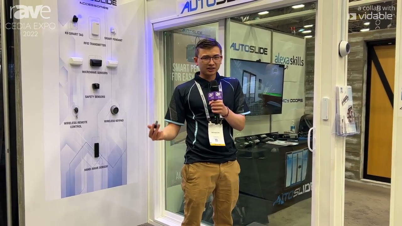 CEDIA Expo 22: Autoslide Presents Automatic Sliding Door Solution With Access Control Integrations