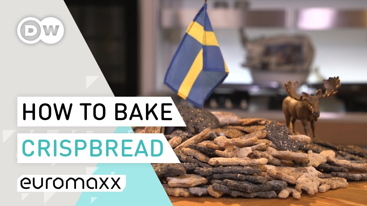 Baking Bread - Crispbread Recipe from Sweden | Baking tutorial | Kn&auml;ckebr&ouml;d