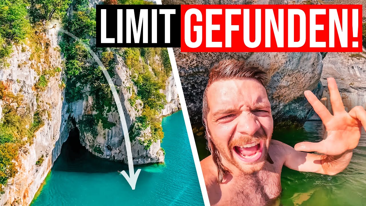 Lebensziel erf&uuml;llt! | 30 METER SPRUNG mitten im NICHTS! | Klippenspringen in Annecy 🇫🇷