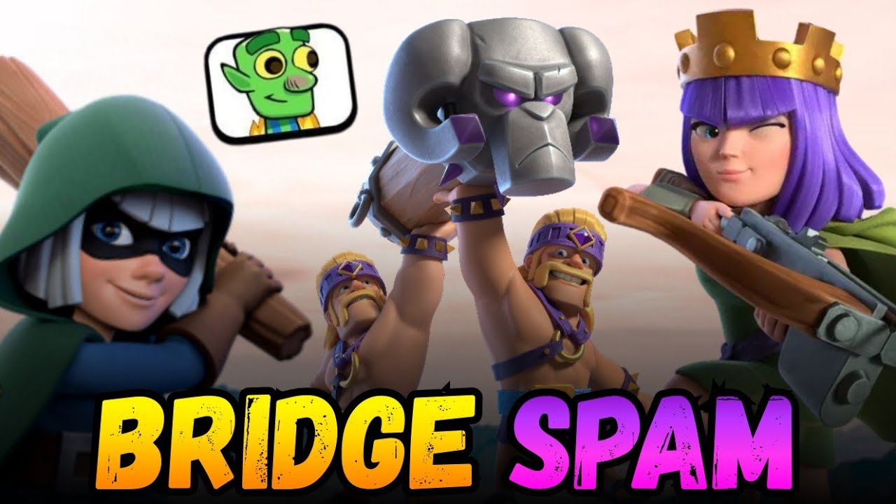 Ce DECK BRIDGESPAM est TROP PUISSANT ? sur Clash Royale !