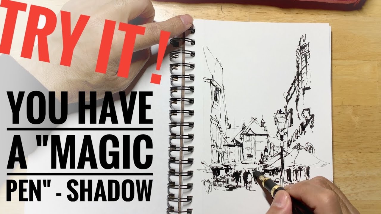 Urban sketching/you have a 