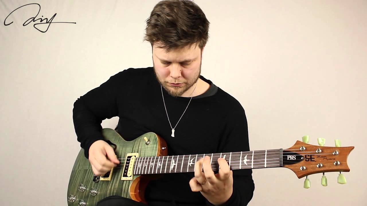 PRS SE Zach Myers 2014 Demo Playthrough
