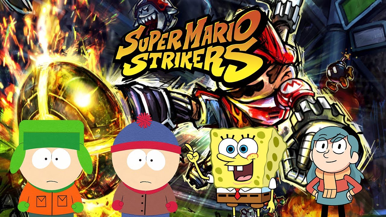 Стэн Марш и Кайл Брофловски играют в Super Mario Strikers
