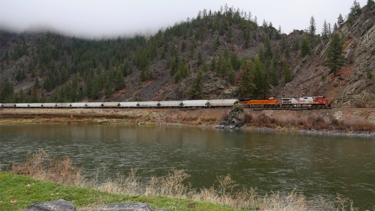 BNSF/MRL 4th Sub, Part 2- Warbonnet Leader, River shots and More!
