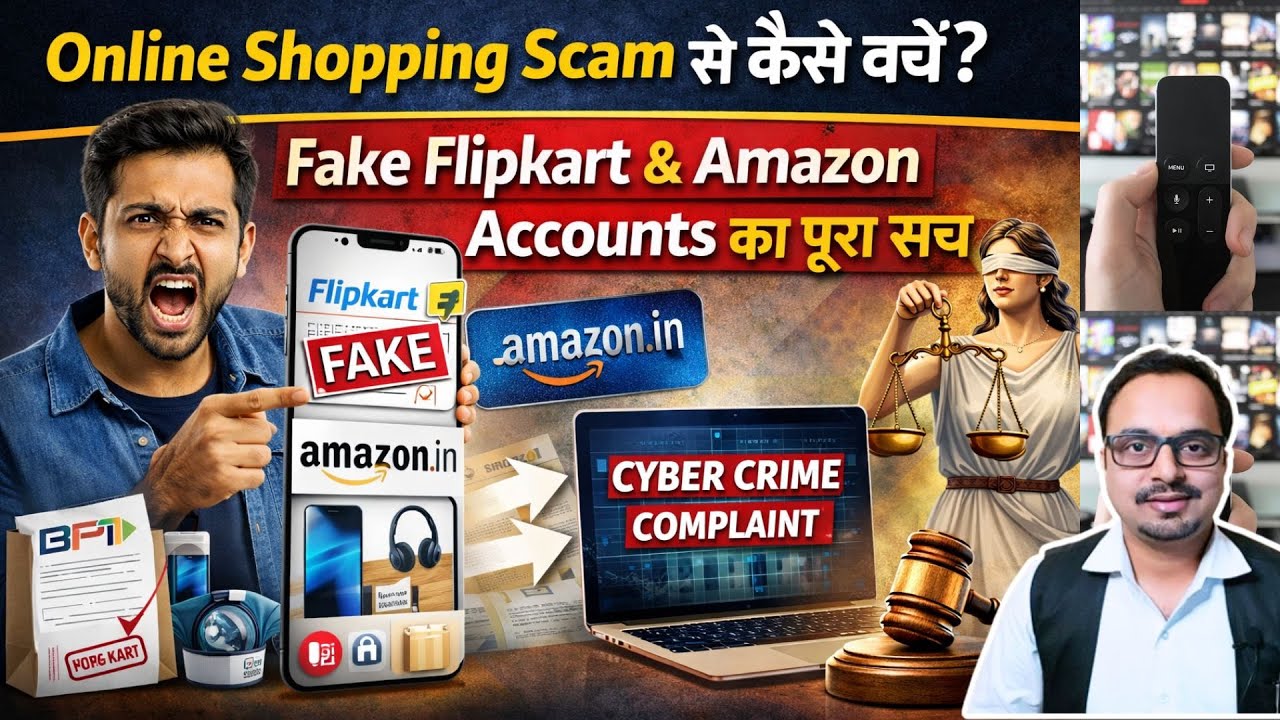 Online Shopping Scams | Cyber Fraud Complaint Legal Procedure