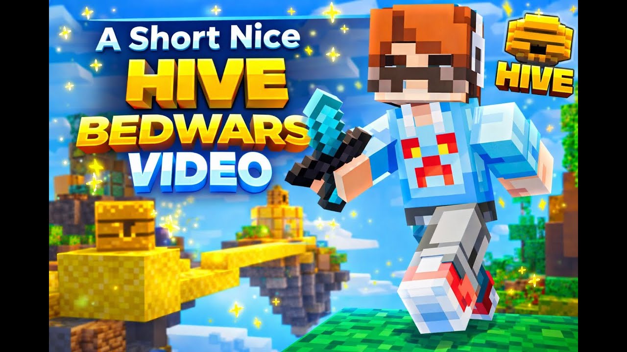 A Short Nice Hive Bedwars Video! (Hindi)